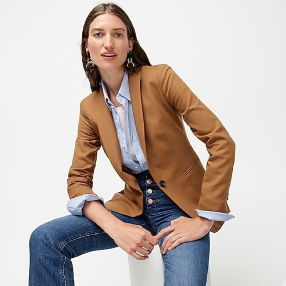 J. Crew Dylan Blazer in wool blend